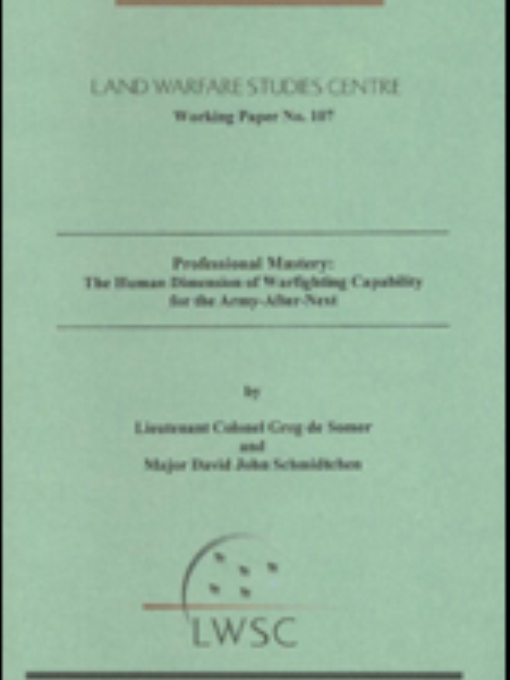 Title details for Professional Mastery by Gregory De Somer - Available